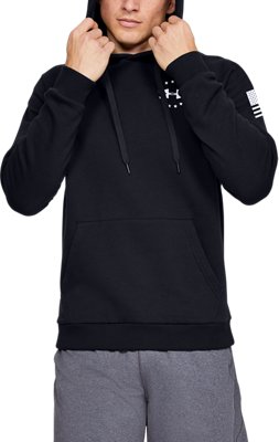 under armour freedom hoodie black