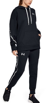 under armour women's favorite fleece wordmark hoodie