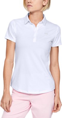 women's ua zinger short sleeve polo