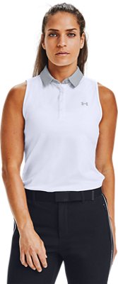 under armour sleeveless golf top