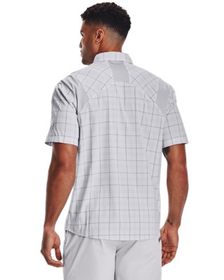 under armour short sleeve button up