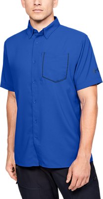 under armour heat gear button down shirt