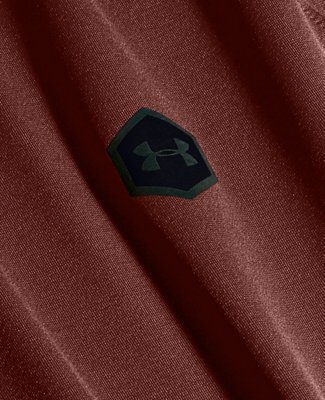 Men's UA RUSH&trade; HeatGear&reg; Compression Long Sleeve, Red, pdpMainDesktop image number 5