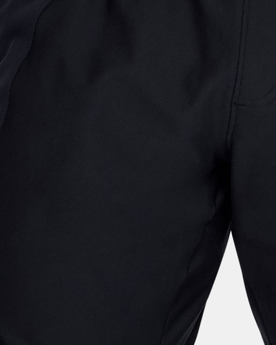 Men's UA RUSH™ HeatGear® Compression Short Sleeve in Black image number 2