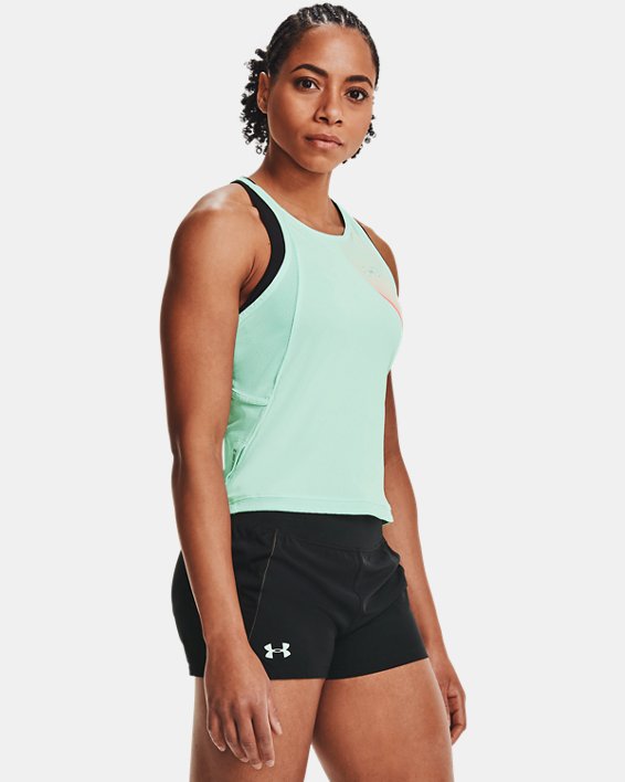 Under Armour Women's UA Qualifier Iso-Chill Tank. 2