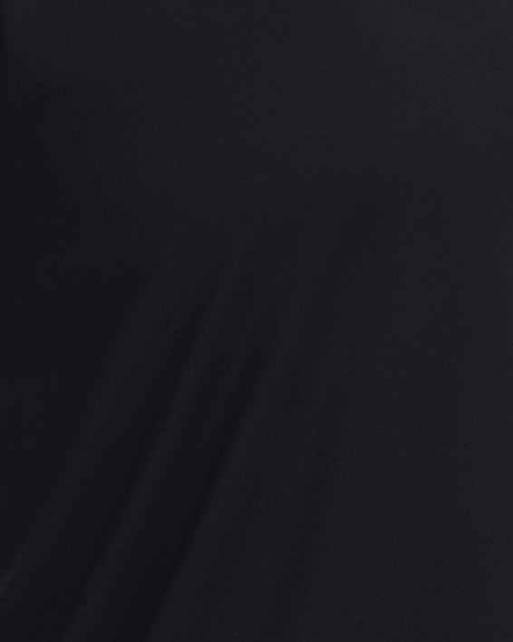 Damen UA Tech™ Kurzarm-Oberteil mit V-Ausschnitt, Black, pdpMainDesktop image number 0