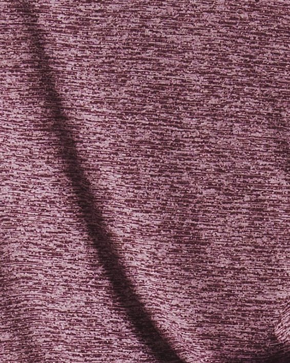 Damen UA Tech™ Twist Oberteil mit V-Ausschnitt. kurzärmlig, Purple, pdpMainDesktop image number 1