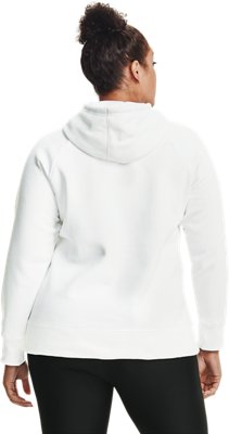 women's under armour rival favorite fleece graphic logo hoodie