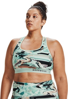 under armour mid crossback bra