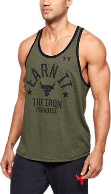 under armour tank top the rock