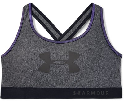 under armour purple sports bra