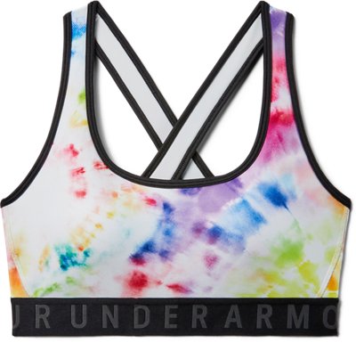 under armour mid crossback bra