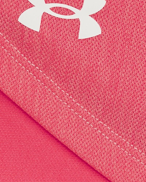 Women's UA Play Up 3.0 Twist Shorts, Pink, pdpMainDesktop image number 3