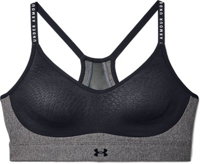 women's ua infinity high heather sports bra