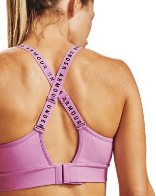 under armour purple sports bra