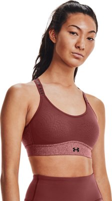 women's ua infinity mid heather sports bra