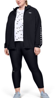 women's plus size under armour jacket