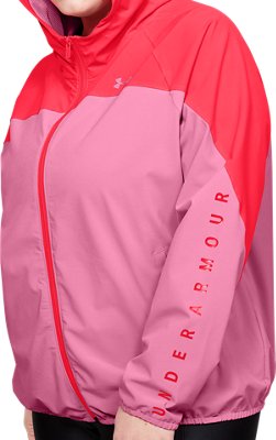 under armour hoodie pink women