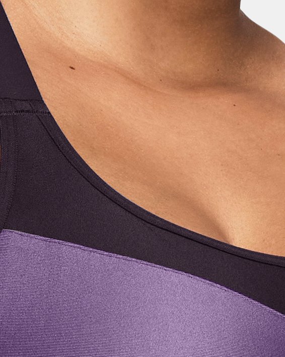 Women's Armour® High Crossback Sports Bra image number 4