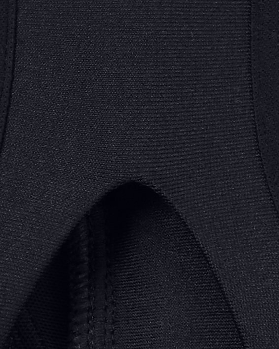 Crossback High Zip Bra in Black image number 9