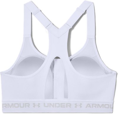Armour&reg; High Crossback con cremallera, White, pdpMainDesktop image number 12