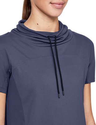 UA Iso0Chill Cowl Neck Short Sleeve 