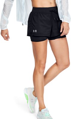 under armour 2 in 1 shorts ladies