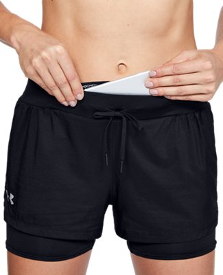 under armour 2 in 1 womens shorts