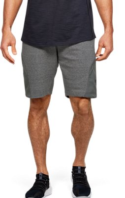 men's project rock terry printed shorts