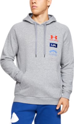 mens grey designer hoodie