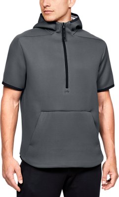 short sleeve under armour hoodie