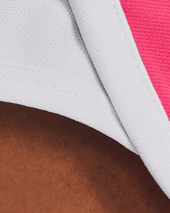 Women's UA Play Up 5" Shorts in Pink image number 3