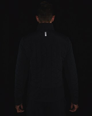 남성 UA Storm ColdGear&reg; 리액터 런 하이브리드 재킷 image number 3