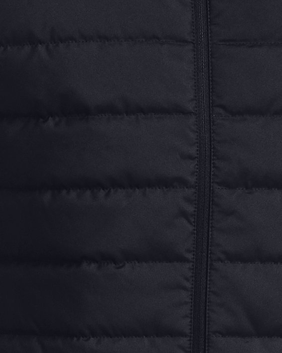 Men's UA Storm Run Insulate Hybrid Jacket, Black, pdpMainDesktop image number 0