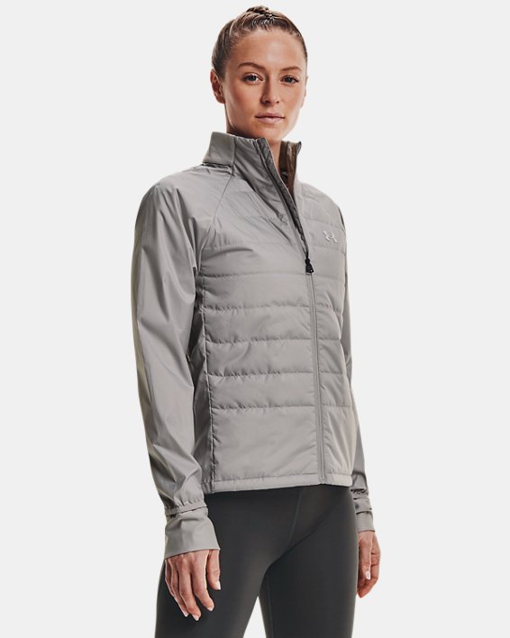 Under Armour Women's UA Storm Run Insulate Hybrid Jacket. 1