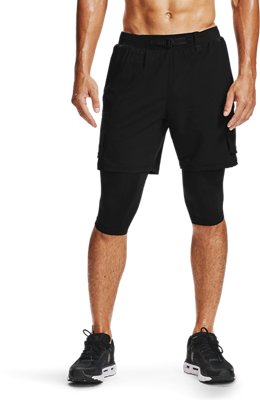 under armour 2 in 1 running shorts