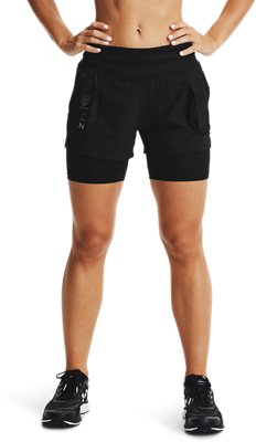 under armour 2 in 1 womens shorts