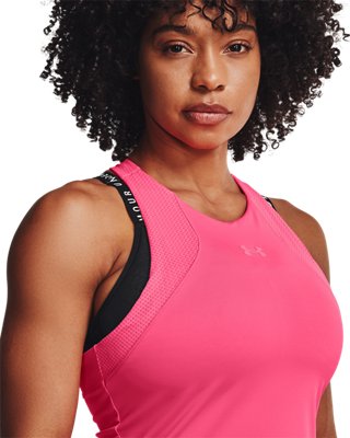 high neck tank top with built in bra