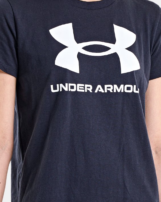 เสื้อแขนสั้น UA Sportstyle Graphic สำหรับผู้หญิง image number 3