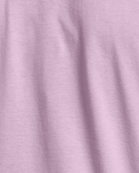女士UA Sportstyle Graphic短袖T恤 in Purple image number 1