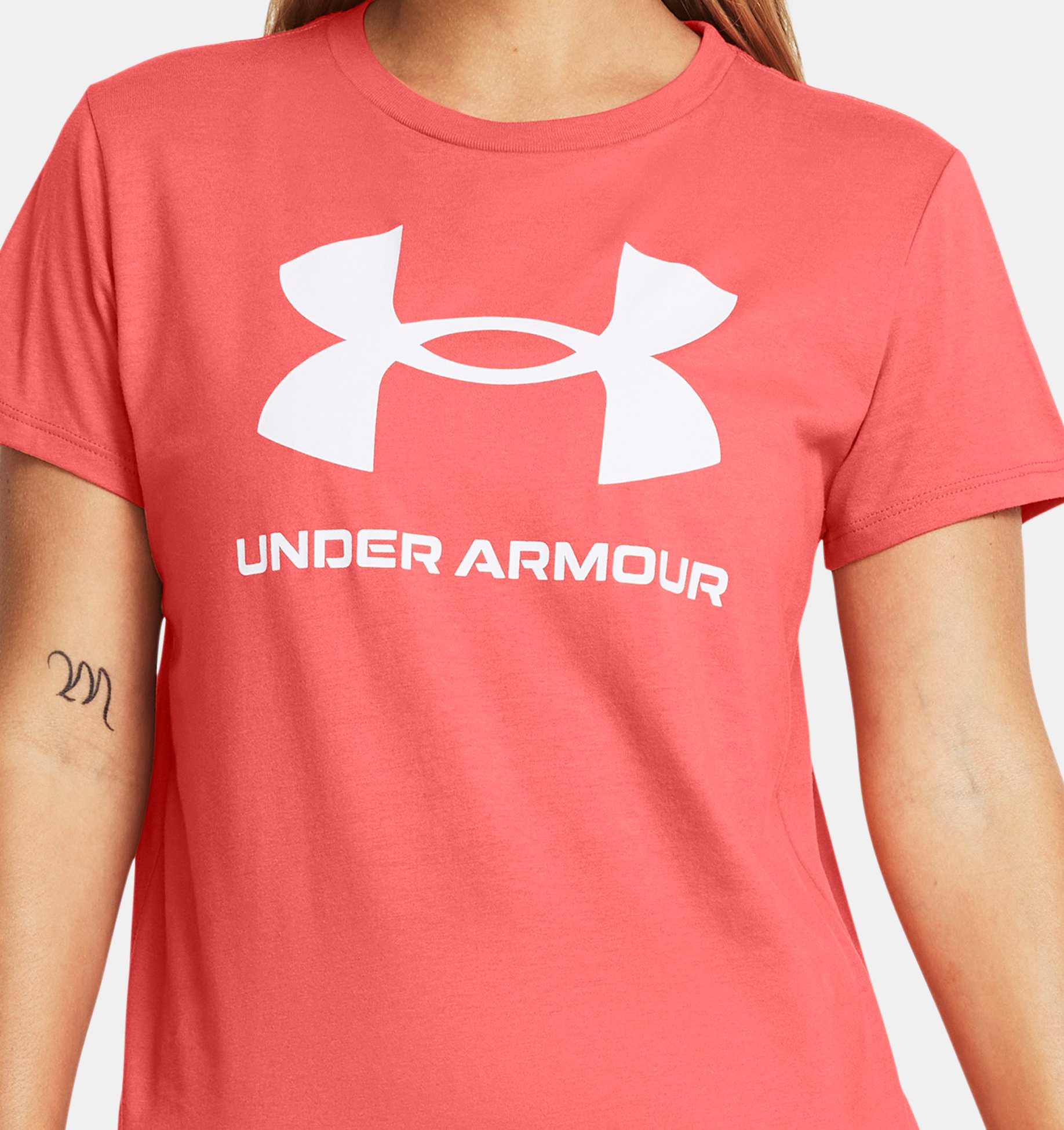 Under Armour Women's Ua Sportstyle Graphic Short Sleeve 1356305-107 -  Trendyol
