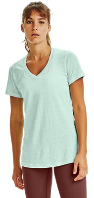 under armour v neck t shirt women's