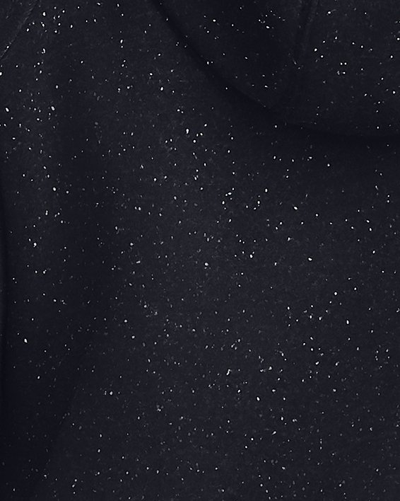 Damen UA Rival Fleece Logo Hoodie, Black, pdpMainDesktop image number 2