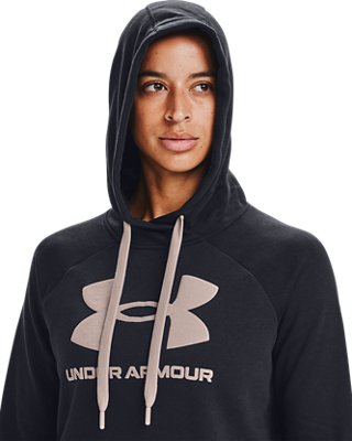 gray under armour hoodie women's