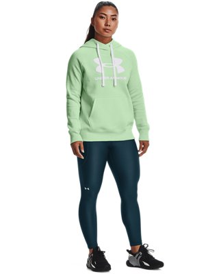Under Armour Womens Cotton Rival Fleece Logo Hoodie