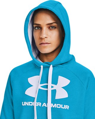 under armour hoodie green women