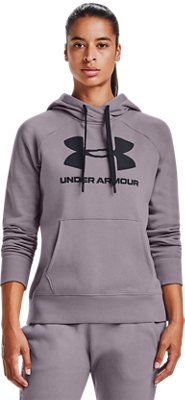 dark purple under armour hoodie