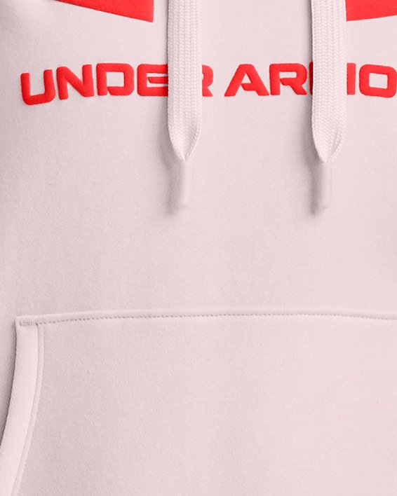 Under Armour Women's UA Rival Fleece Logo Hoodie. 2