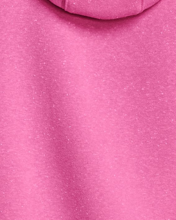 Sudadera con capucha UA Rival Fleece Logo para Mujer, Pink, pdpMainDesktop image number 1