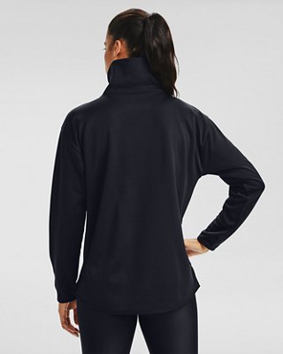 under armour fleece funnel neck